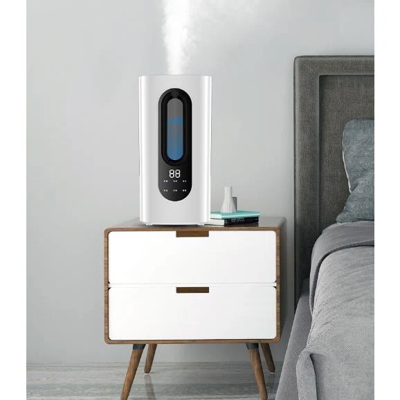 3.5L 加湿器 除菌 湿度調節 床置き 事務所 オフィス 部屋 タイマー 上から注水 お手入れ簡単 加湿フィルター