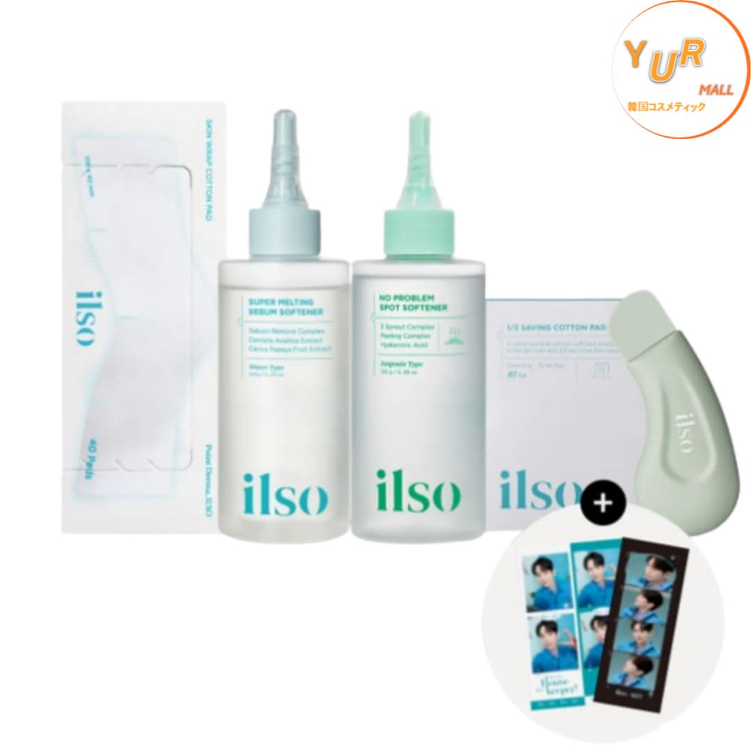 [SHINEEキー(KEY)フォトカード2種贈呈] スーパーメルティングセボムソフトナー+ノートラブルムスポットソフトナー+コットンパッド2種+ディープクリーンマスター