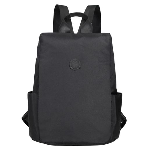 [CLAIR&GINA] リュック バックパック オックスフォード布 コンパクト おしゃれ 鞄 BACKPACK 通勤バッグ 旅行 メンズ レディース (黒)