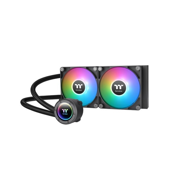 Thermaltake CL-W361-PL12SW-A ブラック TH240 ARGB Sync V2 CPU Liquid Cooler [CPUクーラー]