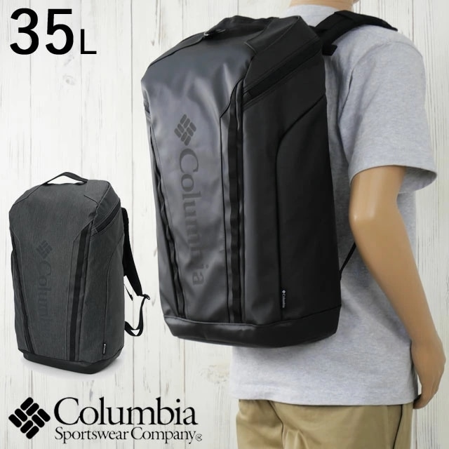 コロンビア リュックサック メンズ PU8674 サイドキック35Lバックパック リュック 撥水 ディパック バック BAG かばん デイバッグ リフレクター アウトドア 通学 通勤 鞄 黒