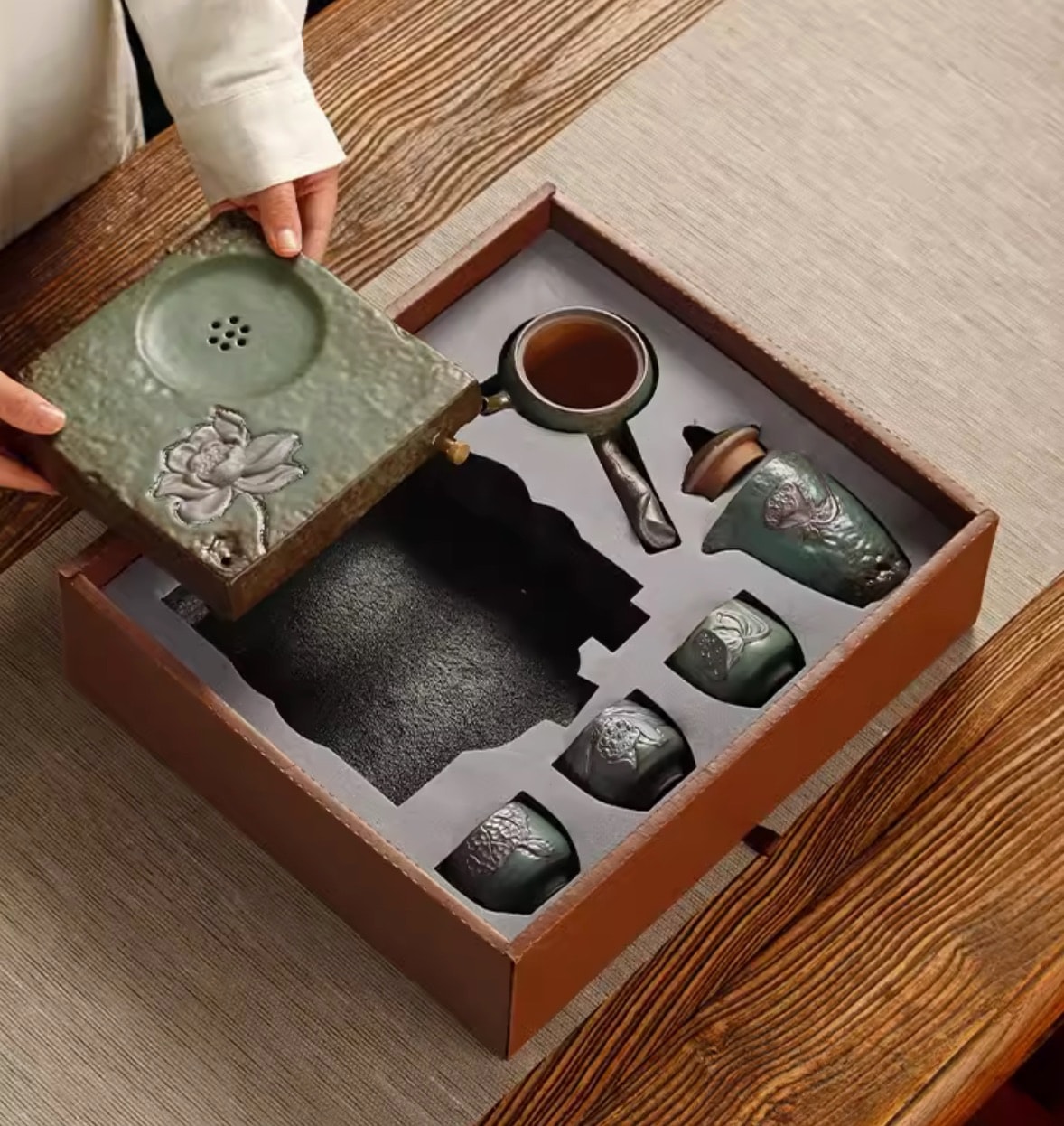 陶磁器の茶道具セット