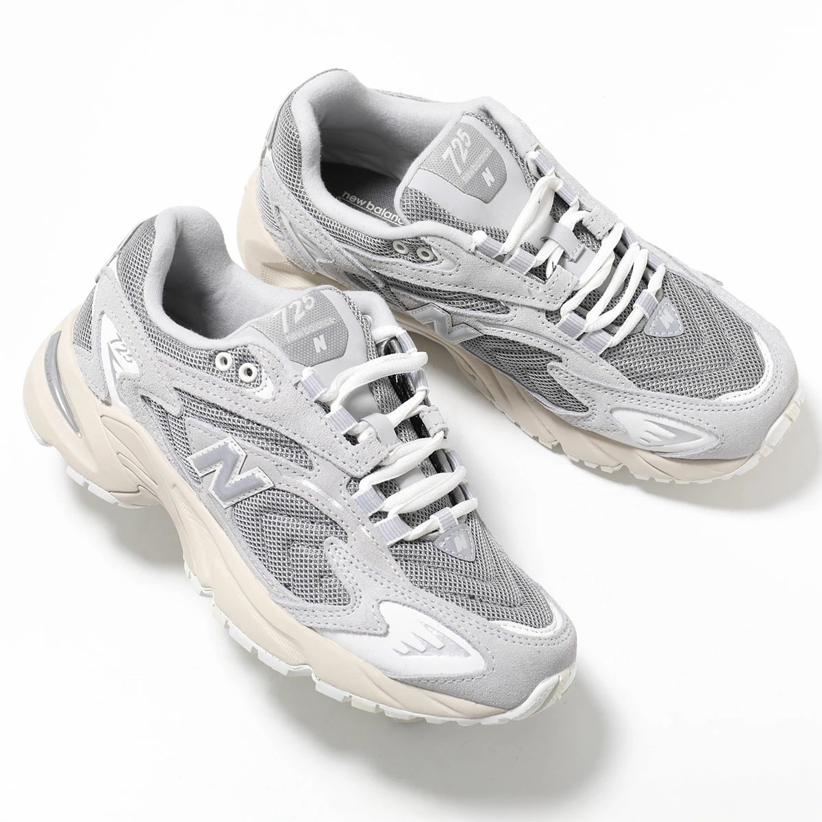 New Balance ニューバランス スニーカー ML725AA レディース スエード×メッシュ Dウィズ ローカット ENCAP ミッドソール シューズ 靴 グレー 14,220円