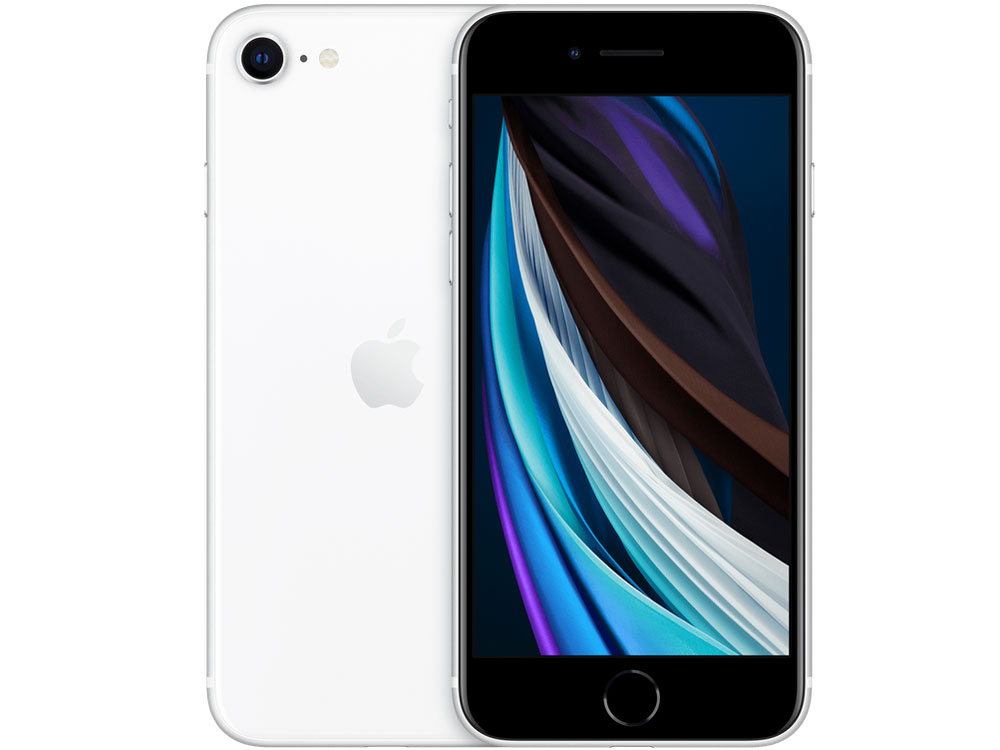 中古品iPhone SE第2 128GB ホワイト SIMフリー MXD12J/A 38,000円