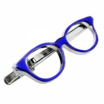 SWANK（スワンク） 眼鏡のタイバー（紫） T0084