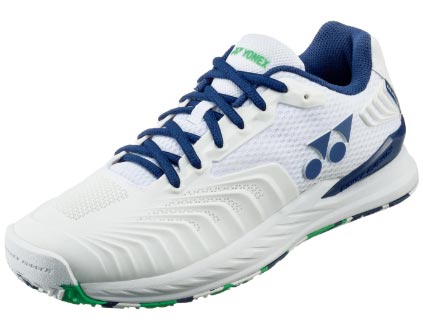 ヨネックス YO-SHTE4LAC-548-24.0 レディース テニスシューズ パワークッションエクリプション4ウィメンAC(ホワイト/アロエ・サイズ：24.0cm) YOSHTE4LAC5482