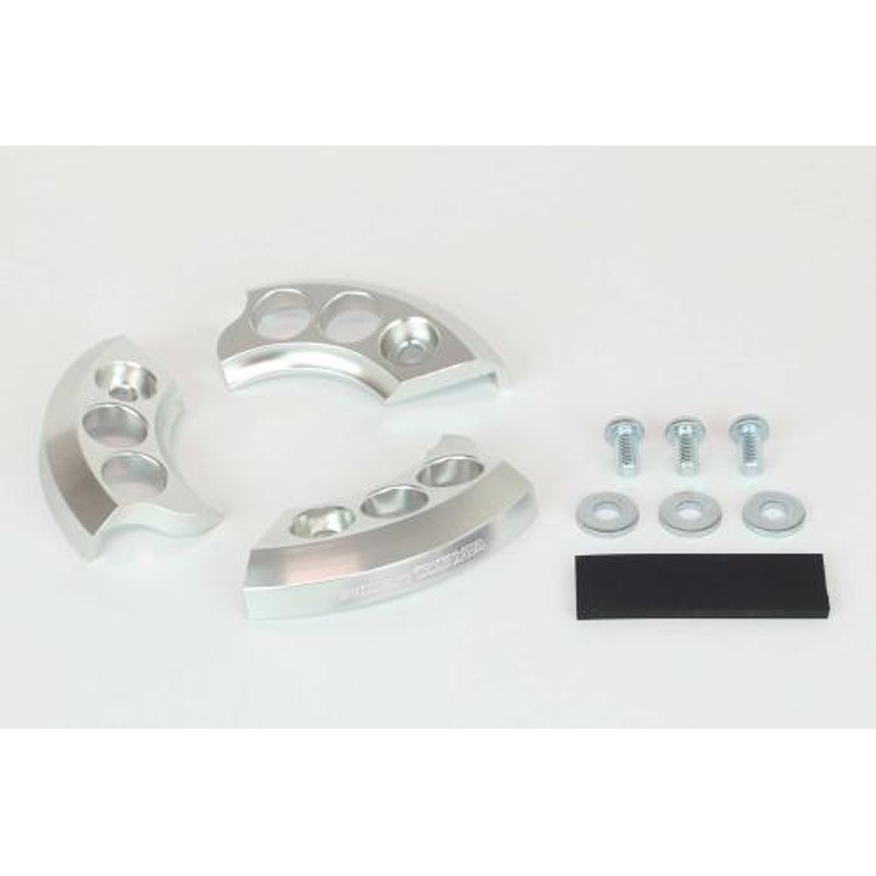 SP武川 TAKEGAWA R.クランクケースプロテクター シルバー 02-01-0264