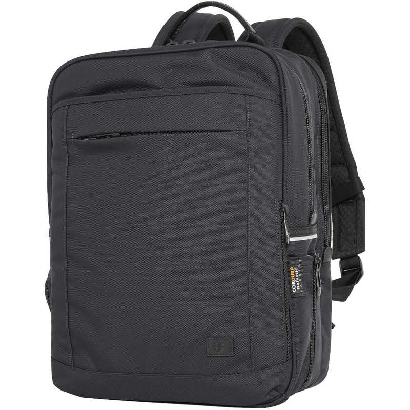 バリスティックスピリット　ビジネスリュック 15.6インチPC対応 コーデュラナイロン ブラック　BS-3233-BK