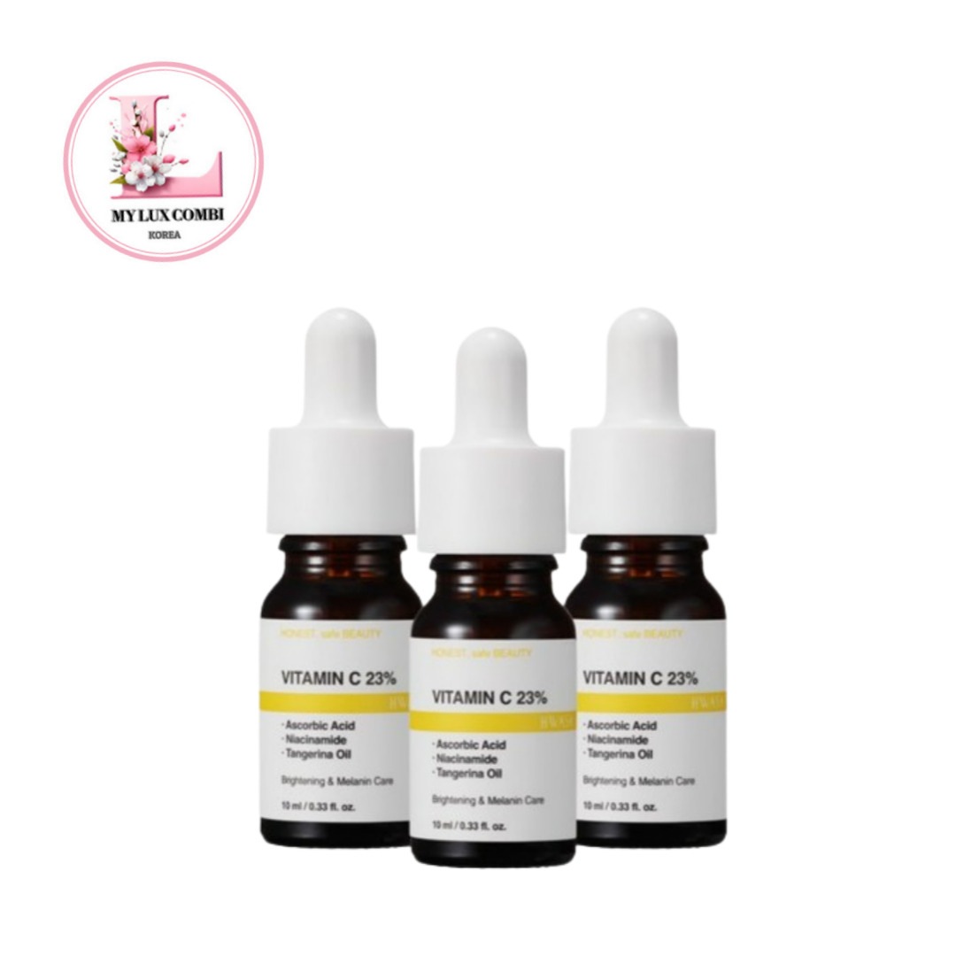 ピュアビタミンC 23% シミそばかすケア 高濃度アンプル 10ml (3個セット)/ピュアビタミンC アンプル シミ対策 アンプル 美 白 アンプル 韓国 コスメ 高濃度 ビタミンC 抗酸化 アンプ