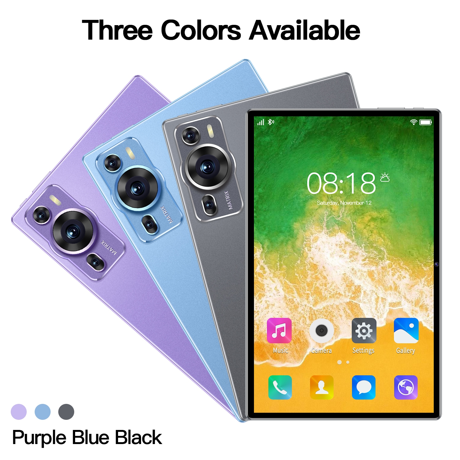 【新品初発売！国内即納！】 タブレット Android14.0 PC 本体 10.1インチ 20000mAhバッテリー 16+512GB GPS機能搭載 Bluetooth Wi-Fiモデル 通話