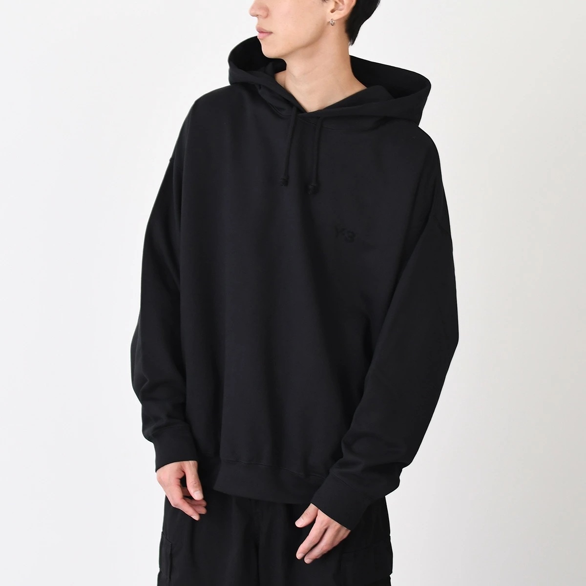 パーカー フーディ FT HOODIE KA3112 メンズ ブラック コットン ユニセックス スウェットブランド ロゴ 起毛 春