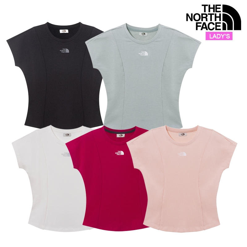 ホワイトラベル レディース デルフィー 半袖 ラウンド Tシャツ NT7UR30 日常 トラベル デイリー カジュアル アウトドア スリムフィット スタイル 無地