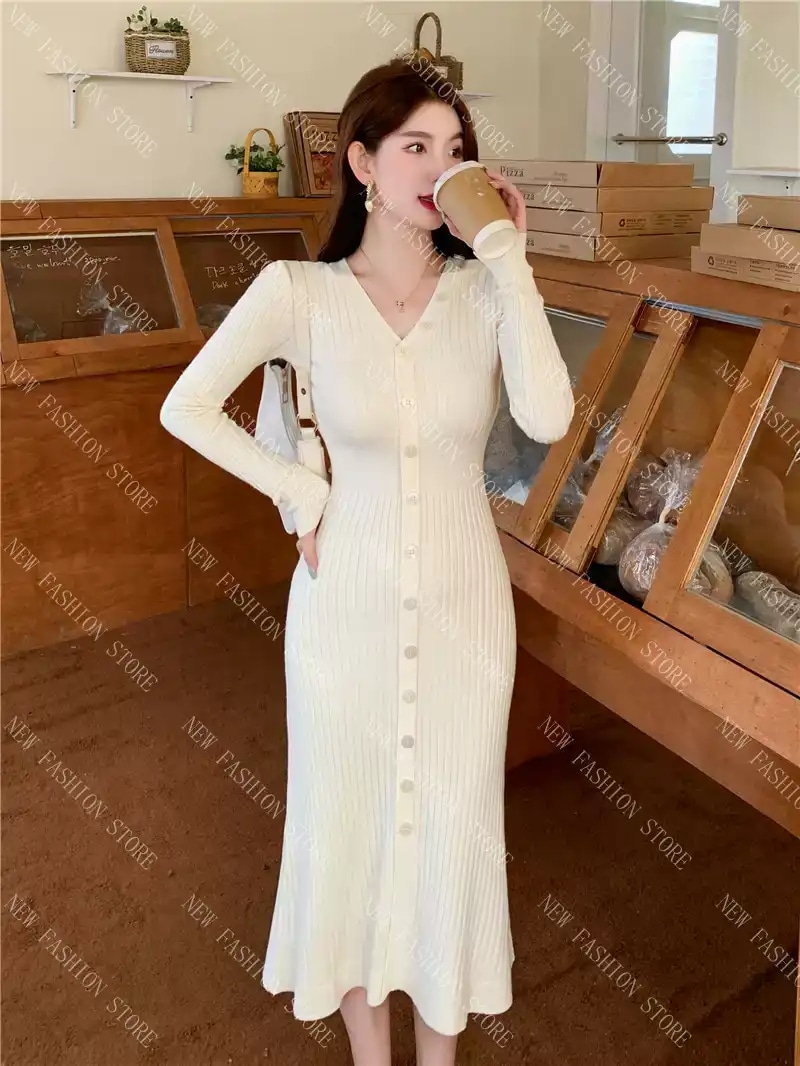 秋冬ニットワンピース-48