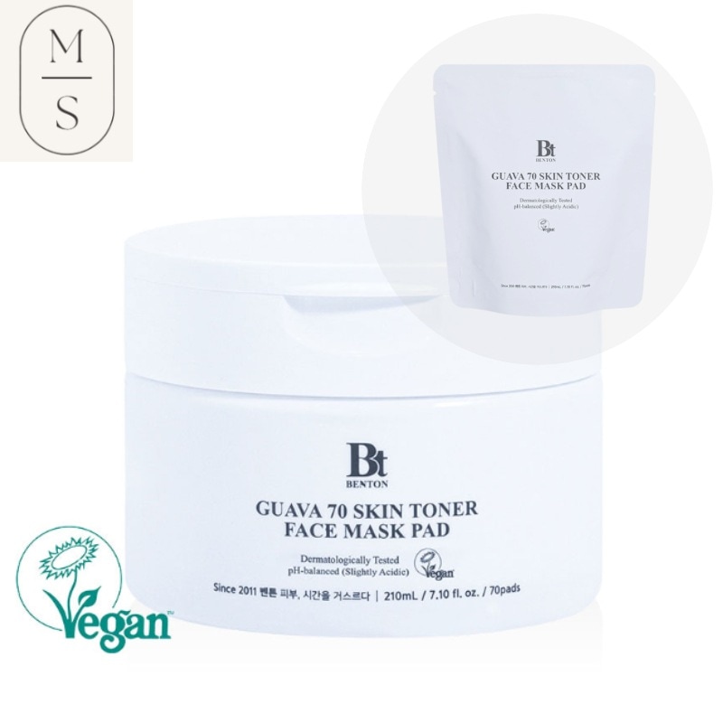 グアバ70スキントナーパッドパック本品(70枚)+おかわり(70枚)