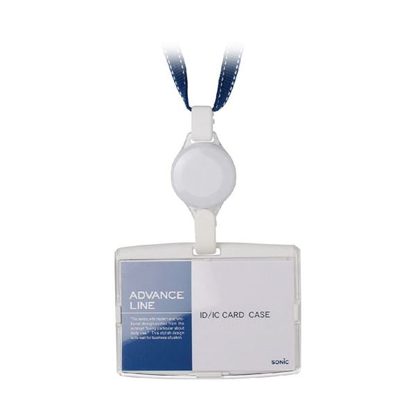 (10個セット) ソニック SONiC ハードケース＆リールストラップ ブルー AL-894-BX10その他