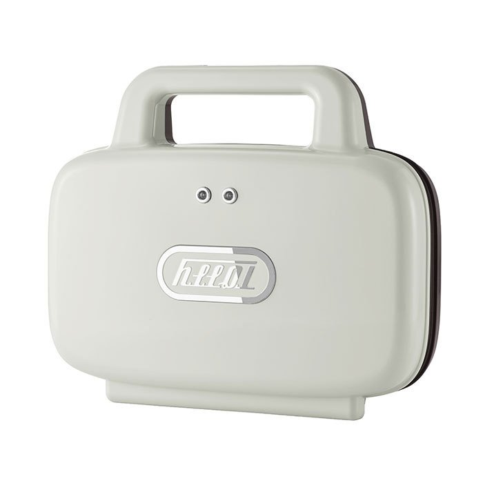 Toffy トフィー ホットサンドメーカー 電気 ピンク ホワイト K-HS4 食パン 2枚 2個 耳まで コンパクト 家電 調理 器具 ラドンナ LADONNA 朝食 ブランチ スイーツ 軽食 レジ