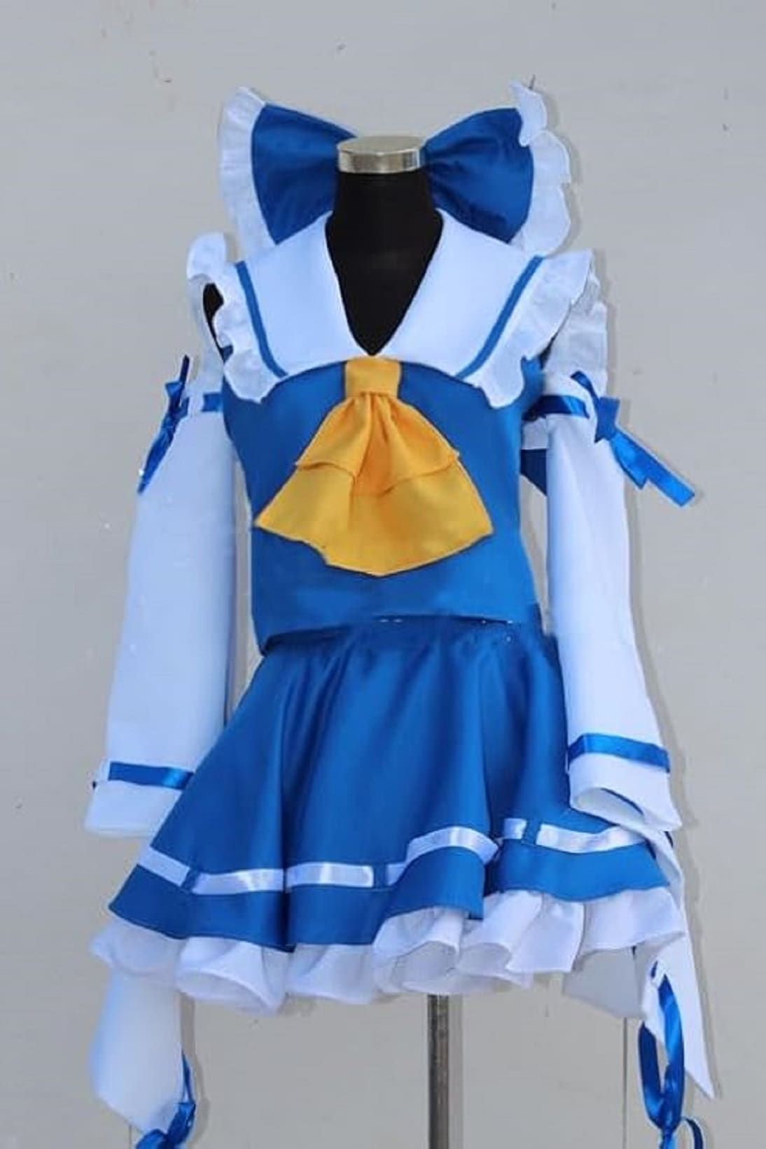 博麗霊夢 青霊夢コスプレ衣装 コスチューム 仮装 変装 文化祭 イベント