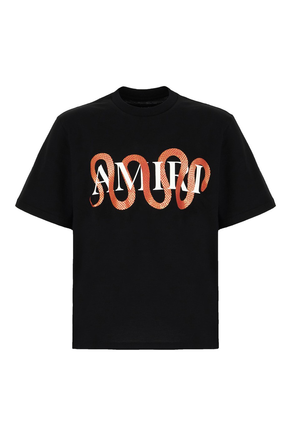 AMJYTE1155 001 ブラック 春夏2025 Tシャツ メンズ ia