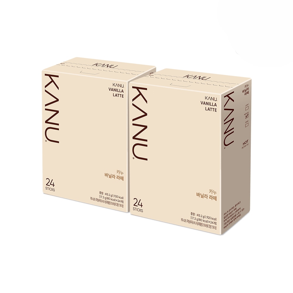 カヌー バニララテ 48本入り (24 + 24)