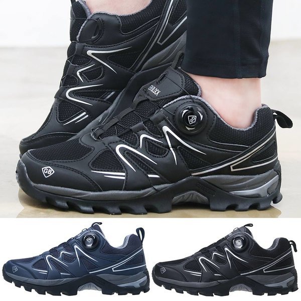 G005メンズレディースダイヤル登山靴トレッキングシューズスニーカーシューズ