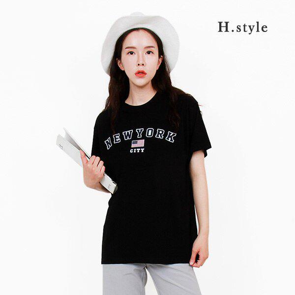 (HP)ニューヨークシティオーバーフィット半袖Tシャツ