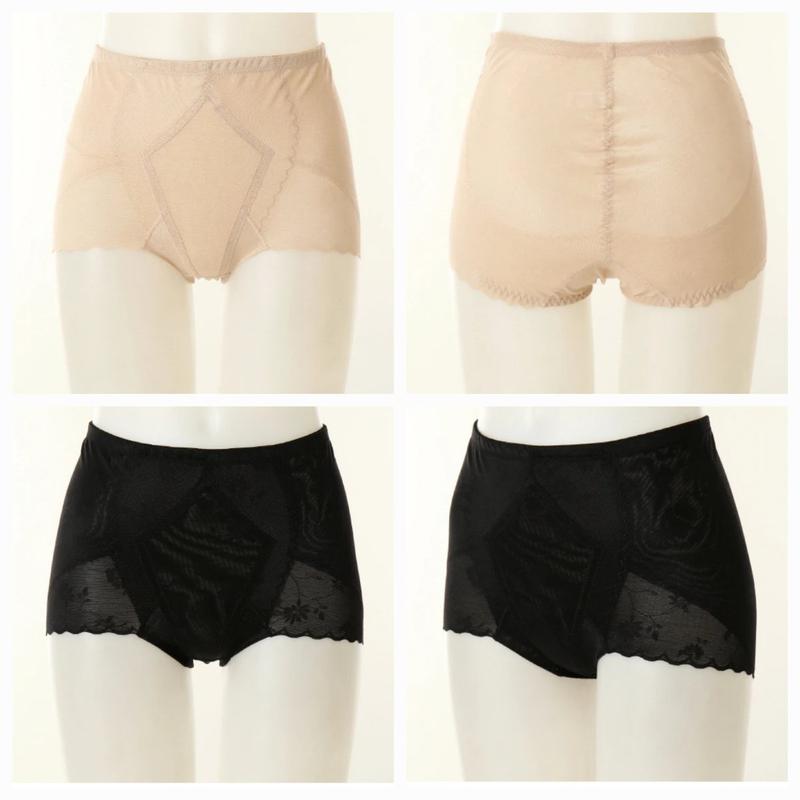 強い補正)薄くてパワーが優れた文織パワーネット腹ヒップアップハードタイプ三角ガードルVGRH120S_DJ