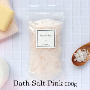 ease ピンク岩塩バスソルト 200g 入浴剤 ヒマラヤ岩塩 浴用化粧品 100%天然由来 粒状