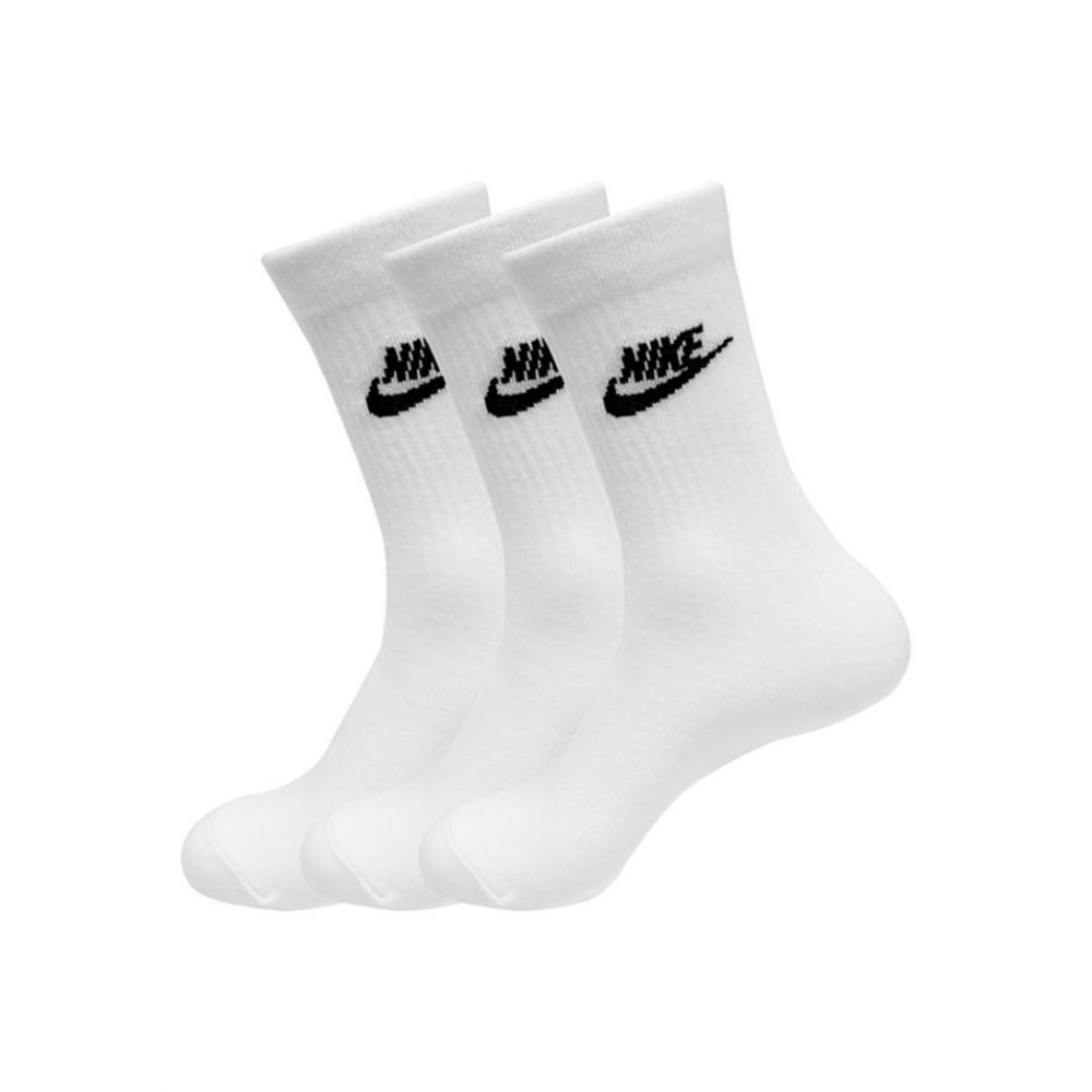 ナイキシューズナイキ NSW エブリデイエッセンシャル 3 パッククルーソックスホワイト DX5025-100