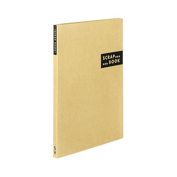 コクヨ スクラップブックS(スパイラルとじ・固定式) B4 中紙40枚 背幅20mm 茶 ラ-414S 1セット(10冊) 9,328円