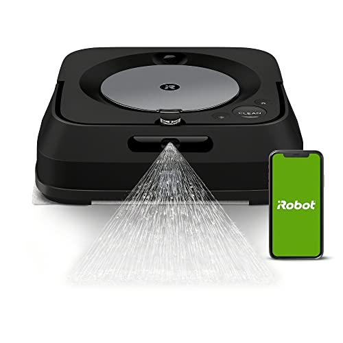 アイロボット(IRobot) ブラーバジェット m6 アイロボット 床拭きロボット 水拭き ロボット掃除機 マッピング Wi-Fi対応 遠隔操作 静音 複数の部屋の清掃可能 m613360グラファイト