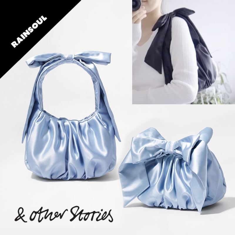 & Other Storiesサテンボーバッグ
