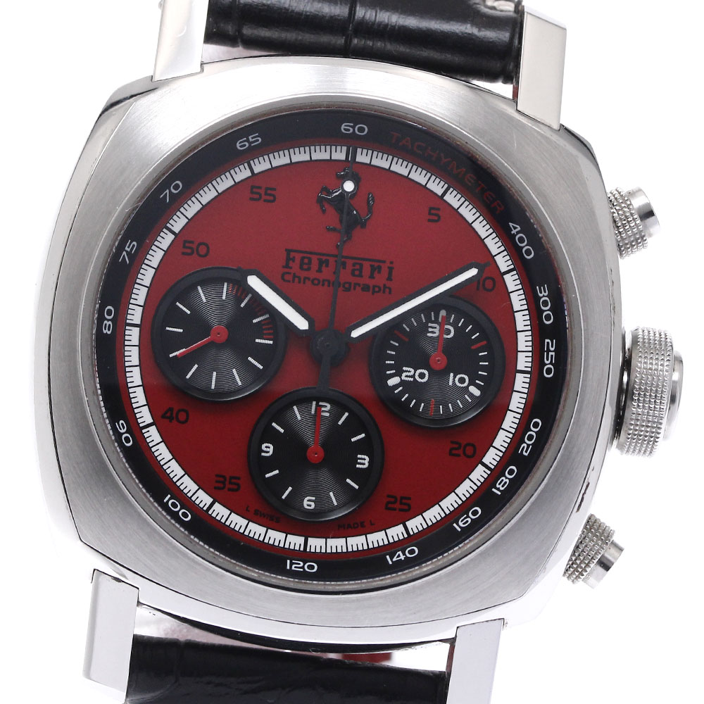 パネライ PANERAI FER00013 フェラーリ グラントゥーリズモ クロノグラフ 自動巻き メンズ _881976【中古】