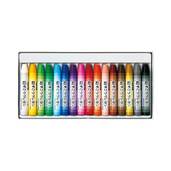 （まとめ） ぺんてる ずこうクレヨン 極太 16色PTCG1-16 1セット (×10セット)