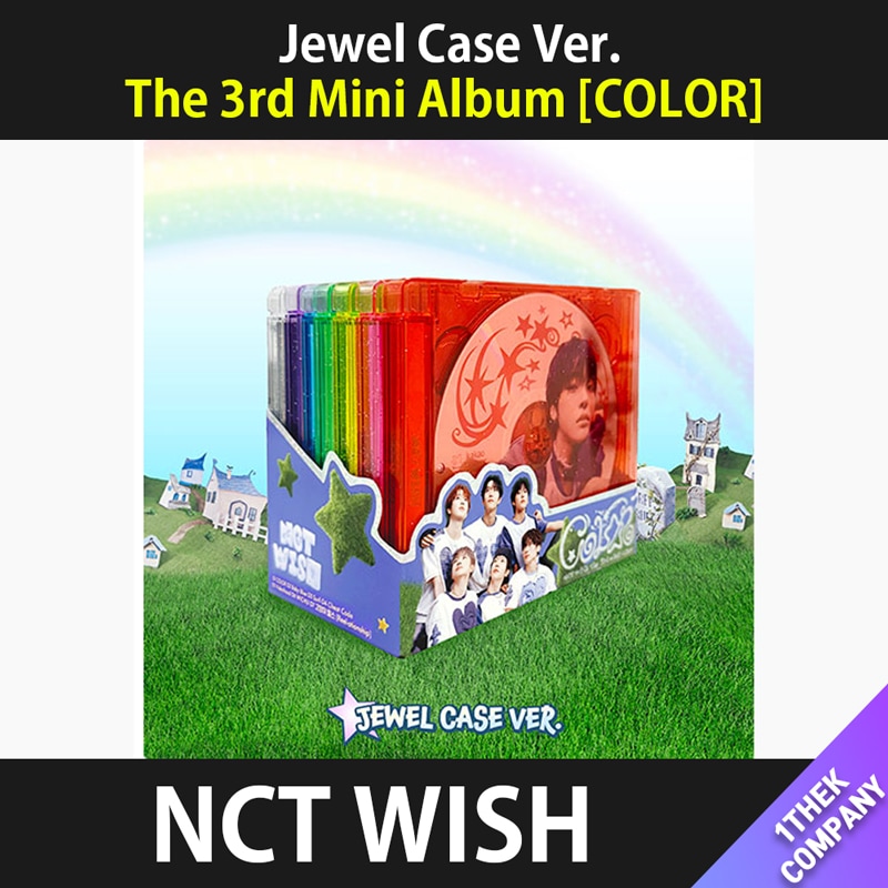 オンライン特典（７種セット）【 Jewel Case Ver. 】 NCT WISH The 3rd Mini Album [COLOR]