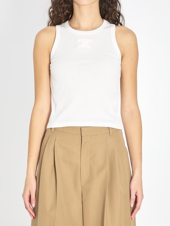 CELINE Women Tops 2X45N2P33 WHITE