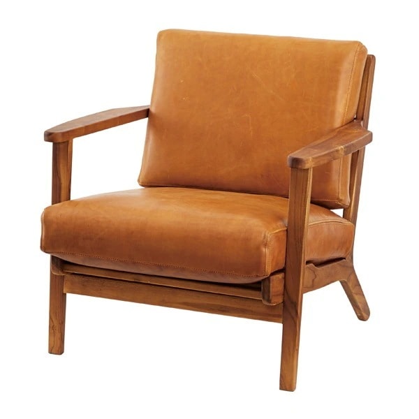 ソファ 1人掛 幅69cm ソファー 肘掛け 木製フレーム 合皮 本革 リビングソファ 椅子 チェアー イス チェア 肘付き 1P 一人掛け ウッドフレーム デザイン 天然木 木製 おしゃれ 42,627円