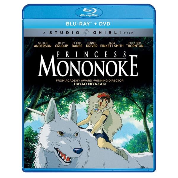 もののけ姫 Blu-ray ジブリ アニメ 語学学習 英語 フランス語 並行輸入品 北米版 ブルーレイ