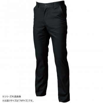 桑和 3048-09 スラックス 79サイズ ブラック（4）