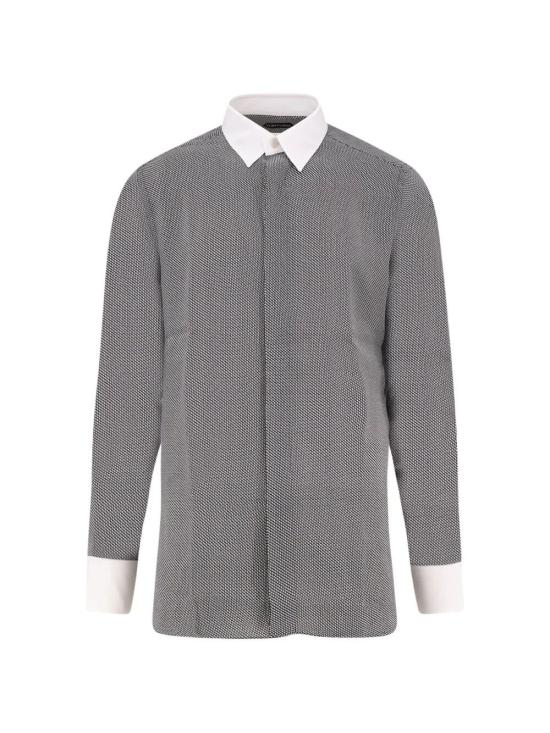 TOMFORD Men Long Tops HRBF04 S0206 BLACK WHITE