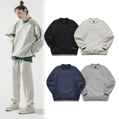 ゼゼ カラー マンツーマンTシャツ