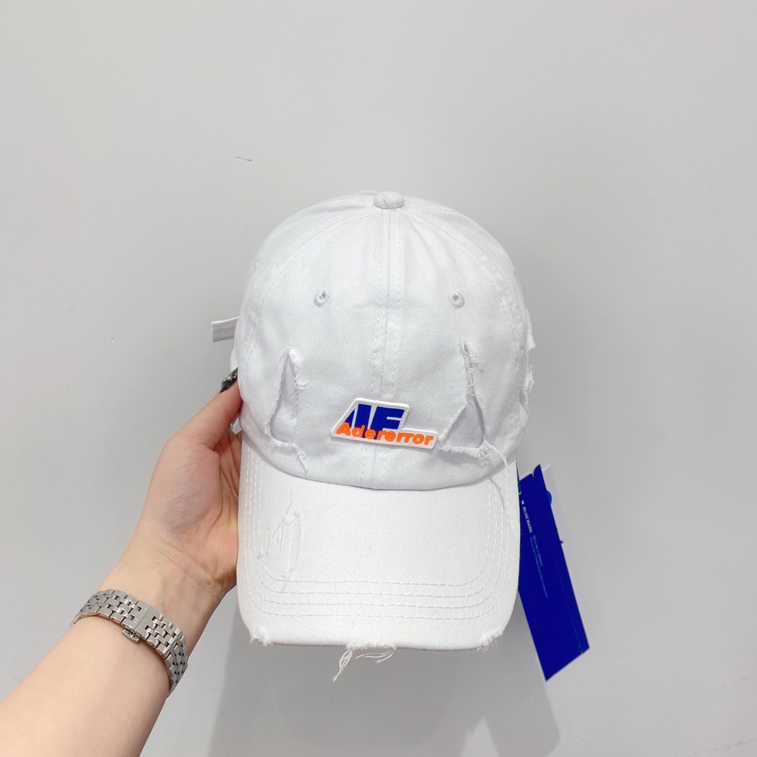 Ader Error刺繍入り野球帽21年春夏メンズとレディースの同じスタイルの韓国風トレンディな日焼け止めワイルドキャップ08