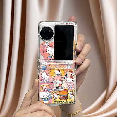 Qoo10] Galaxy キティちゃん キャラクターかわいいgal : スマホケース