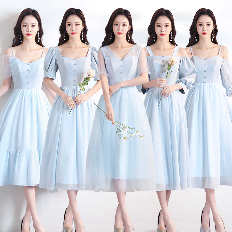 縁喜花嫁ロングドレスブライズメイド ドレス グレー お揃いドレス フォーマルドレス 体型カバー Vネック 母親 結婚式ワンピース 同窓会 パーティードレス メガ割 21 4,723円