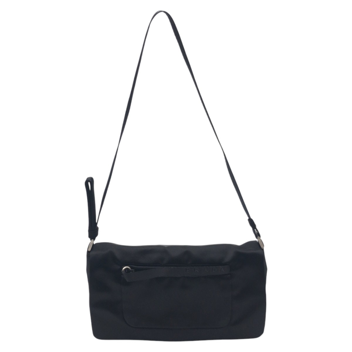 美品 ブラック 黒 サテン ショルダーバッグ ワンショルダーバッグ レディース 411294