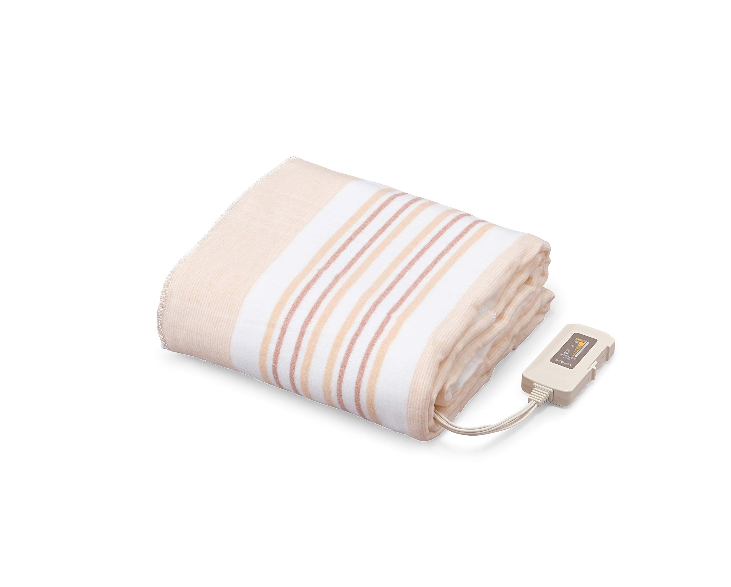 アイリスオーヤマ 電気毛布 掛け敷き兼用 洗える 188×130cm 電気ひざ掛け ダニ退治 セミダブル ダブル キャンプ 節電 省エネ スライド温度調整 掛け毛布 敷き毛布 EHB-1813-T E