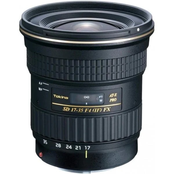 【中古】トキナー Tokina ズームレンズ AT-X 17-35 PRO FX 17-35mm F4 IF ASPHERICAL キヤノン用 フルサイズ対応