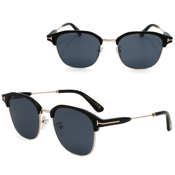FT0890-K/S 01A 55 サングラス EYEWEAR アジアンフィット メンズ レディース ユニセックス ブラック グレー
