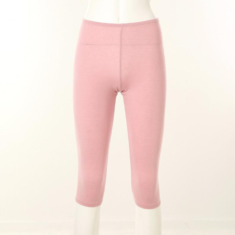 柔らかく薄くて暖かいモーダルカシミヤ7分丈女性下着(WLG2552M)