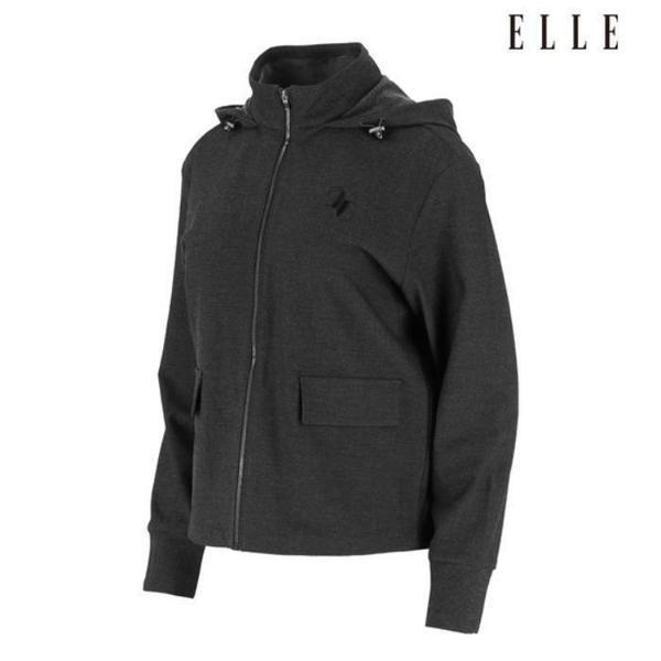 ゴルフセーブゾーン01 女性 TR メランジ シングルレイヤーフード付きジャンパー（SET）6J61381 192（45013568）