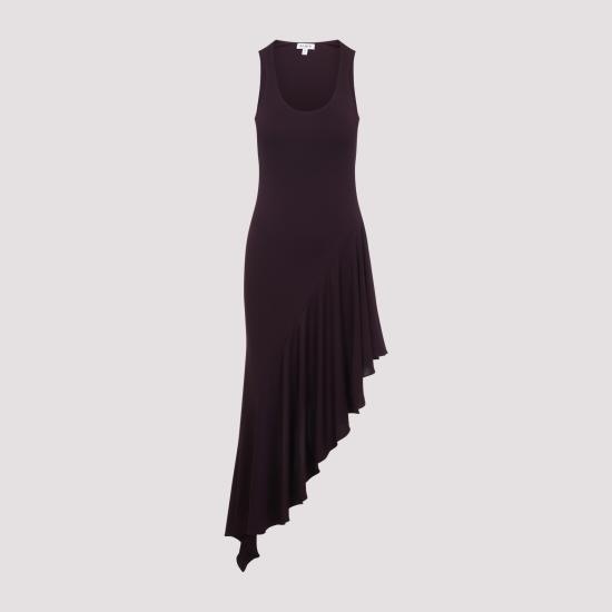 ALAIA Women Mid Skirts AA9R3005J090C 332 BORDEAUX